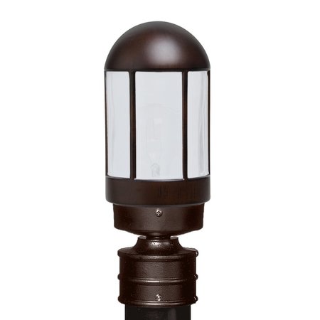 BESA LIGHTING Costaluz, 3151 Series Post, Bronze 1x75W Incandescent 315198-POST-FR